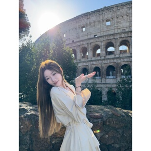 早春气质慵懒宽松可立领风衣外套女春 Tannin赤兔罗马假日 ski