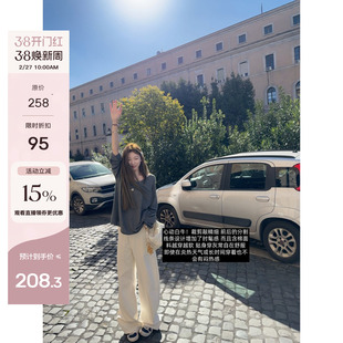 ski by Tannin赤兔 02/27立体剪裁+斜纹织造工艺早春白色牛仔裤