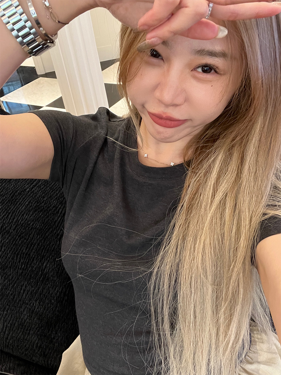 ski by Tannin低饱和色系囤货款正肩tee夏百搭修身显瘦内搭打底女,女装/女士精品,T恤,淘宝优惠券,粉丝福利购,淘宝优惠卷