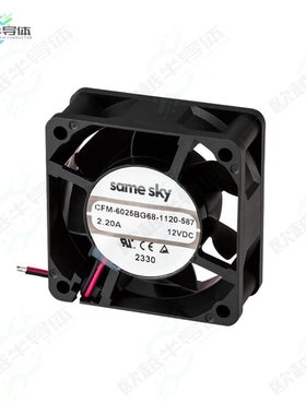 CFM-6025BG68-1120-587[风扇DC AXIAL FAN, 60 MM SQUARE, 25 M]