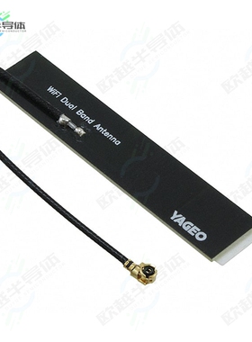 ANTX100P001B24553[射频元件RF ANT 2.4GHZ/5.5GHZ FLAT PATCH]