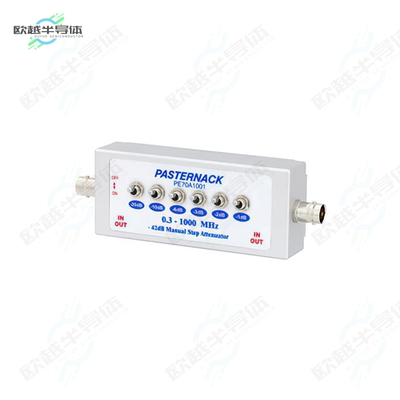 PE70A1001[射频元件0 to 42 dB Toggle Step Attenuato]