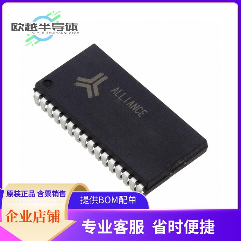 AS7C1024B-12JCN存储芯片《IC SRAM 1MBIT PARALLEL 32SOJ》