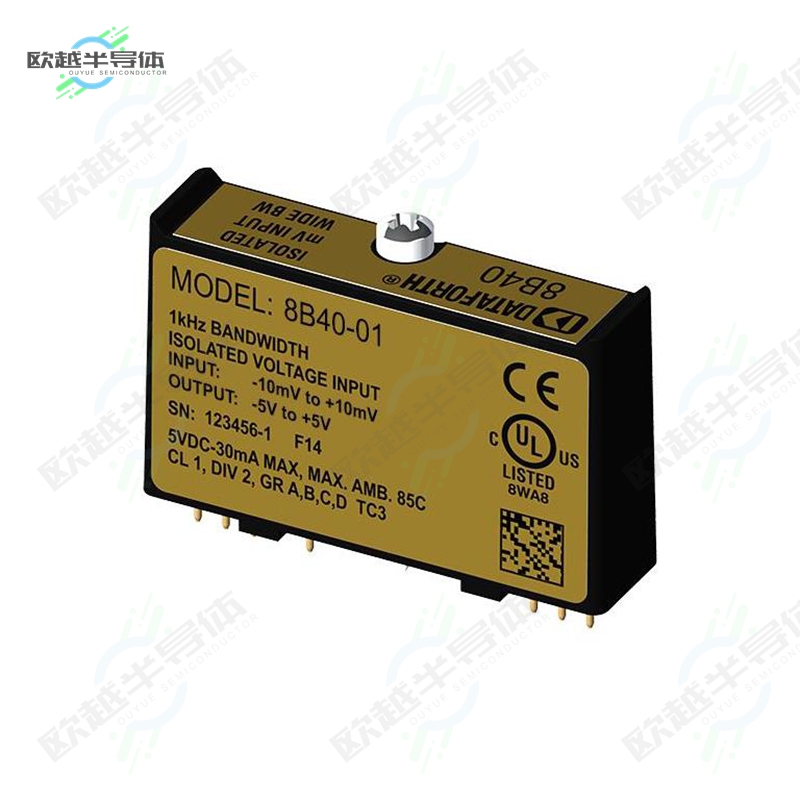 8B40-01[传感器VOLTAGE INPUT MODULE, 1KHZ BW]