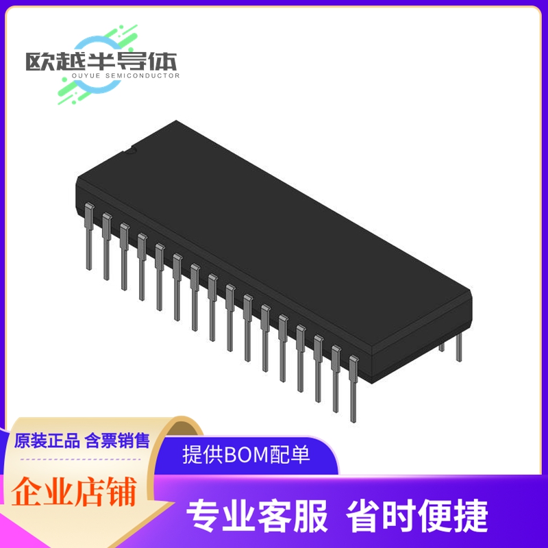 X28C512P-12存储芯片《IC EEPROM 512KBIT PARALLEL 32DIP》