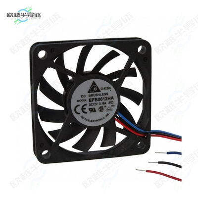 EFB0612HA-F00[风扇FAN AXIAL 60X10MM 12VDC WIRE]