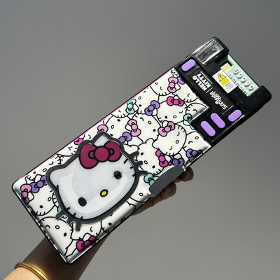 澳洲Smiggle自动铅笔盒Hellokitty猫笔袋文具盒多功能大容量笔袋