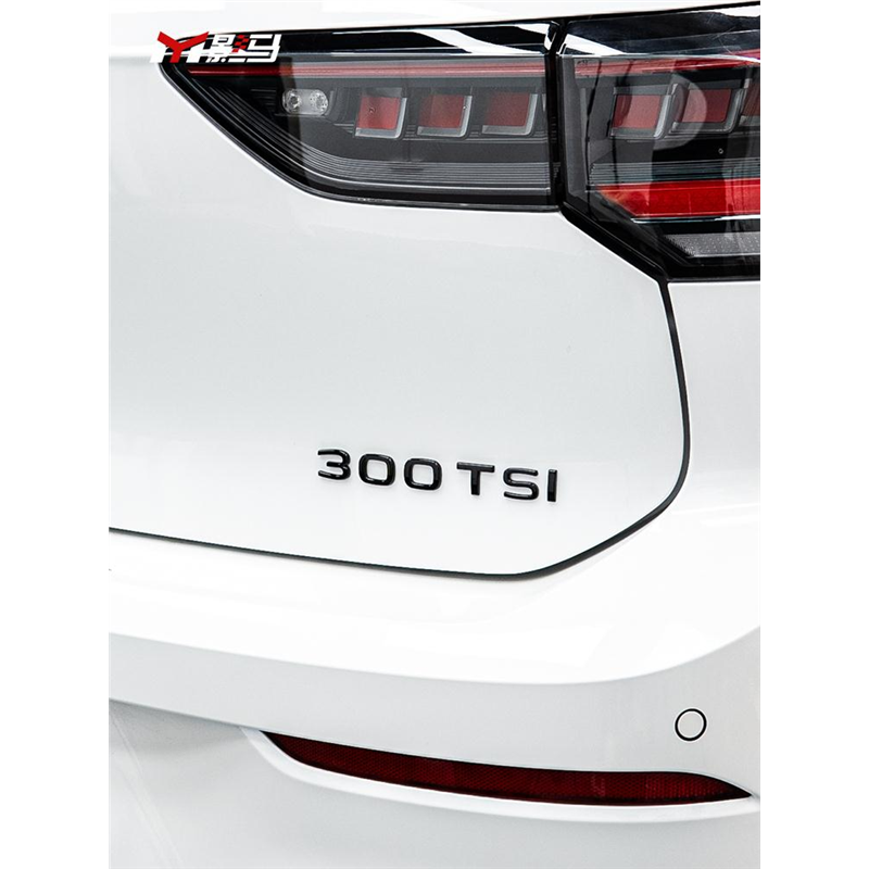 大众高尔夫8/8.5尾门排量后字标贴GTI/rline叶子板侧标黑标志车标