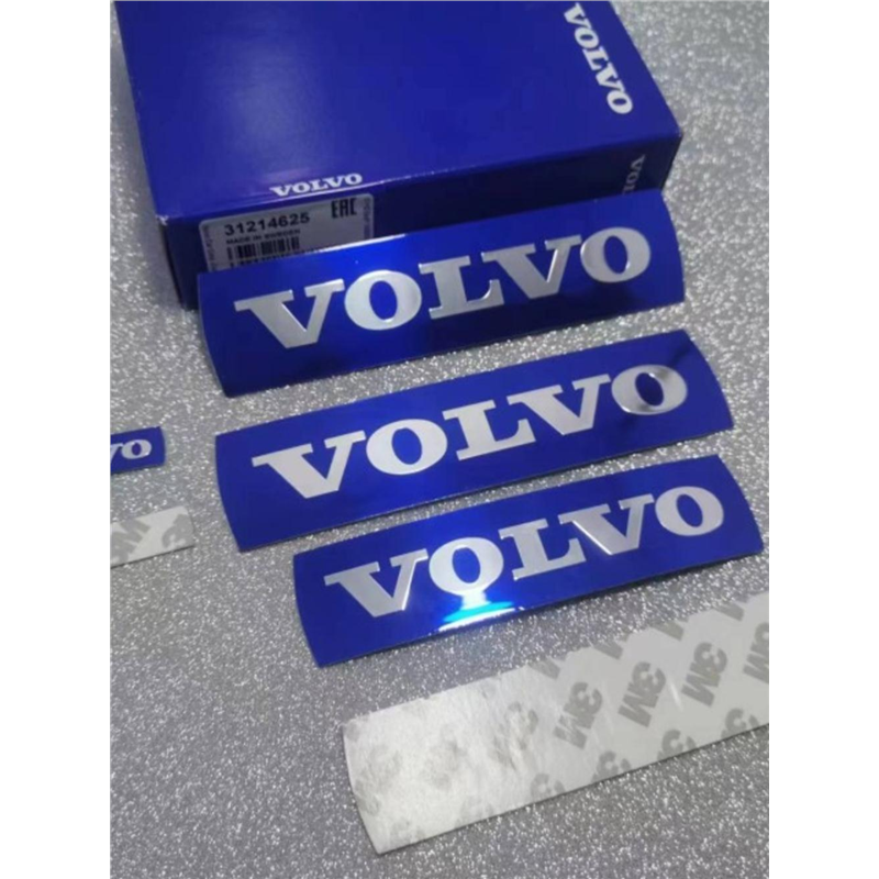 车标原厂V40XC60S80S60V60前中网标金属标贴蓝字标贴方向盘