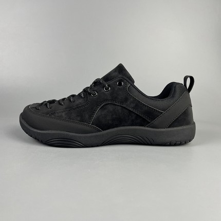 外贸单软底软面平底徒步鞋赤足鞋4E宽楦大码男户外旅游鞋轻便百搭