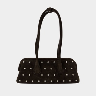 皮质 Osoi 迷你单肩包 Wide 棕色 Boat