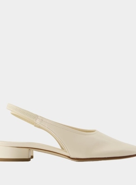 Aeyde Dua凉鞋 - 皮质 - 白色