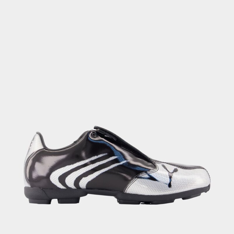Y-3 F50 Tunit Chito运动鞋-皮质-银色