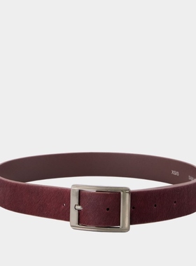 SAMSØE SAMSØE Sapetra 腰带 - 皮质 - 酒红色