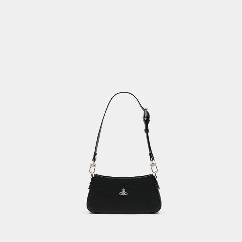 西太后 Vivienne Westwood Tasha 单肩包 - 合成材料 - 黑色