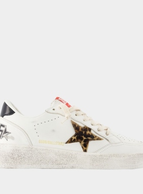 Golden Goose GGDB Ballstar运动鞋 小脏鞋 - 皮质 - 白色