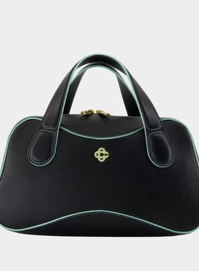 Casablanca Louise 迷你旅行包 皮质 黑色