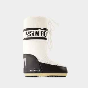 Boot 男女同款 Icon 款 拼色合成材质靴子高筒雪地靴 经典 Moon