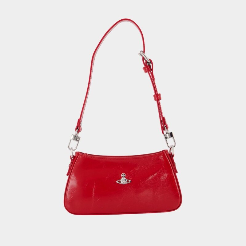 Vivienne Westwood 西太后 Tasha单肩包-皮质-红色