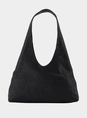 [粉丝专享]Alexander Wang亚历山大王 Pike 小号 Hobo 单肩包皮质