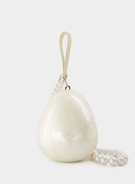 Simone Rocha Handheld Perspex Egg Xl 珍珠蛋形包手提肩背包