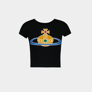 超大号 Orb 纯棉 Westwood T恤 西太后 Peru Vivienne Baby