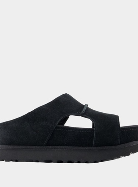 UGG Goldenstar Hi Cutout凉鞋 - 皮质 - 黑色