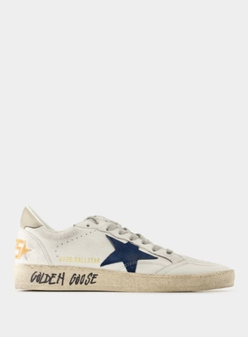 Golden Goose GGDB Ballstar运动鞋 小脏鞋 - 皮质 - 白色
