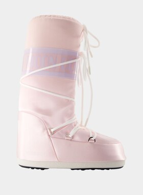 Moon Boot Icon Pearly 靴子 合成纤维 粉色