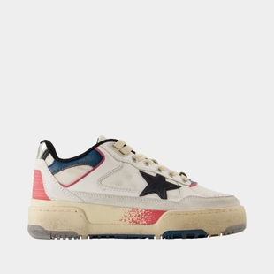 Forty GGDB Two 小脏鞋 Golden 皮质运动鞋 Goose