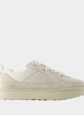 UGG Lo Lowmel运动鞋 - 皮质 - 米色
