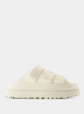 UGG W Goldenglow 穆勒鞋夏季女款魔术贴时尚凉鞋一字拖鞋沙滩鞋