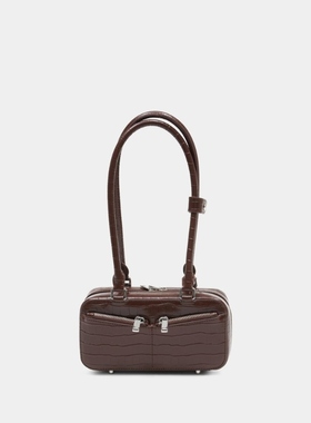 SELF PORTRAIT 迷你单肩包 - 皮质 - 棕色