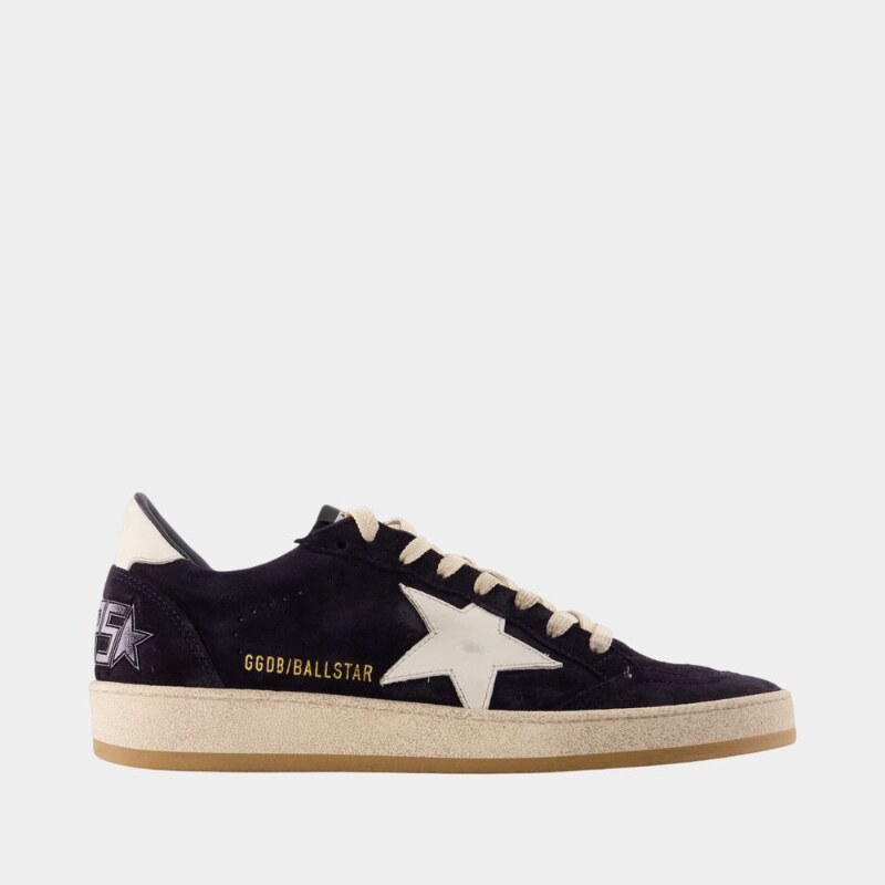 Golden Goose GGDB Ballstar运动鞋 - 皮质 - 蓝色