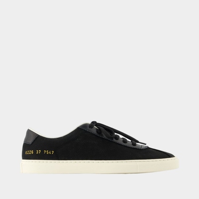 COMMON PROJECTS Downtown Edition 运动鞋 - 皮质 - 黑色