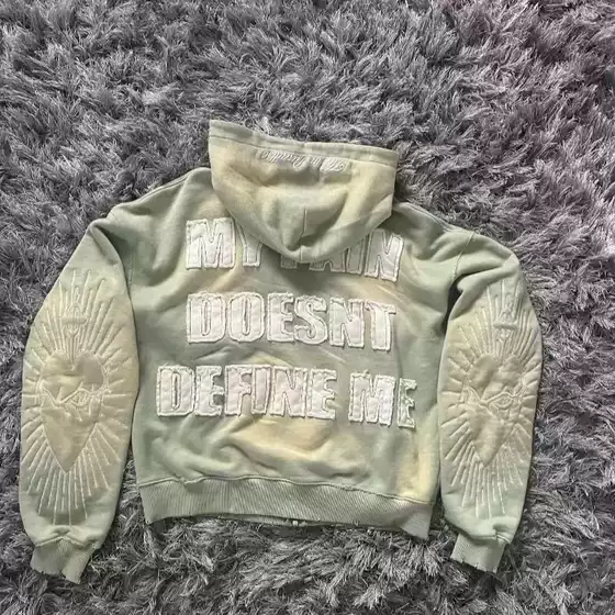 Zip-Up Jacket American Retro 90S Printed Sweatshirt Hoodie Versatile Zip-Up Cardigan Y2K Jacket
