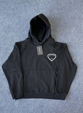 Carsicko爱心运动服Signature hoodie set恶魔岛卫衣慢跑裤马甲潮