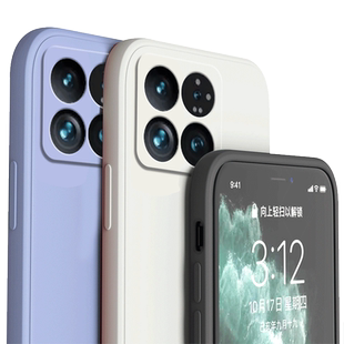 适用于小米14手机壳xiaomi14pro液态硅胶保护套14ultra直边镜头全包防摔5G磨砂潮牌男女款xm简约网红情侣外壳