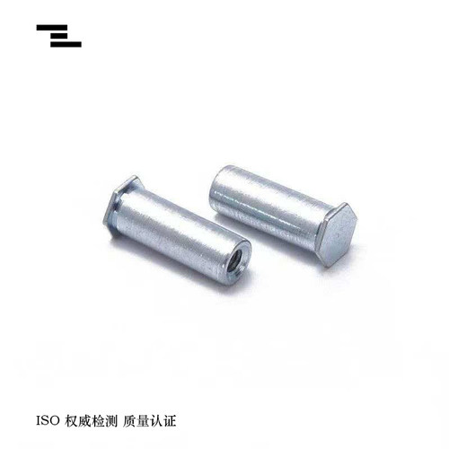 盲孔压铆螺母柱BSO镀锌六角压铆螺柱压板螺帽螺丝螺钉M3M4M5M6M8