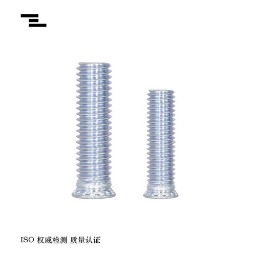 镀锌压铆螺钉 FH碳钢蓝白锌压板螺丝 钣金非标紧固件M3M4M5M6M8
