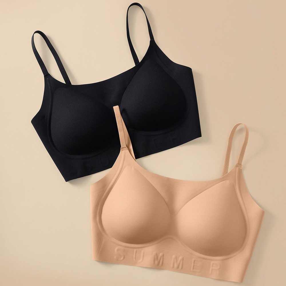 可调节小胸上托一体无痕文胸隐形