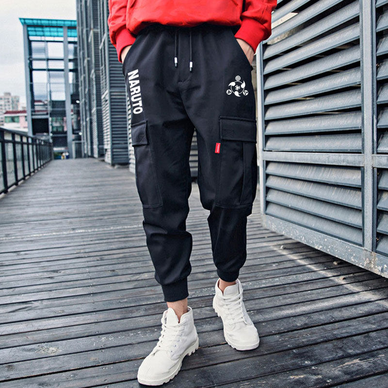 火影忍者卫裤Naruto男工装裤春款韩版休闲裤薄款宽松小脚运动裤在类目 男装, 休闲裤中 - 来自Buy2taobao.com提供专业的淘宝代购服务