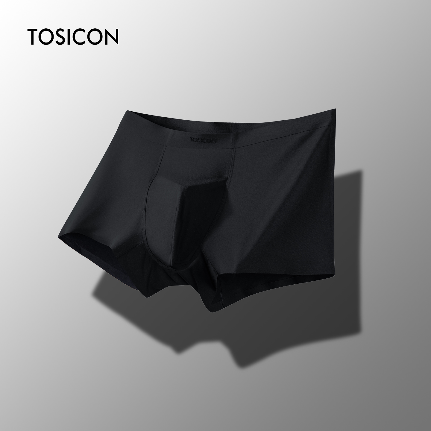 【3条】TOSICON内裤男平角长绒棉