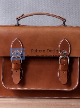 手工皮具版型 皮革图纸 皮革包纸样 版型工具 剑桥包版型 ACC-07