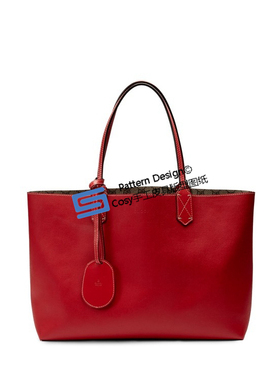 手工皮具 皮艺  专业纸格 纸型 纸样 图纸 双面托特手提包 ACC-58