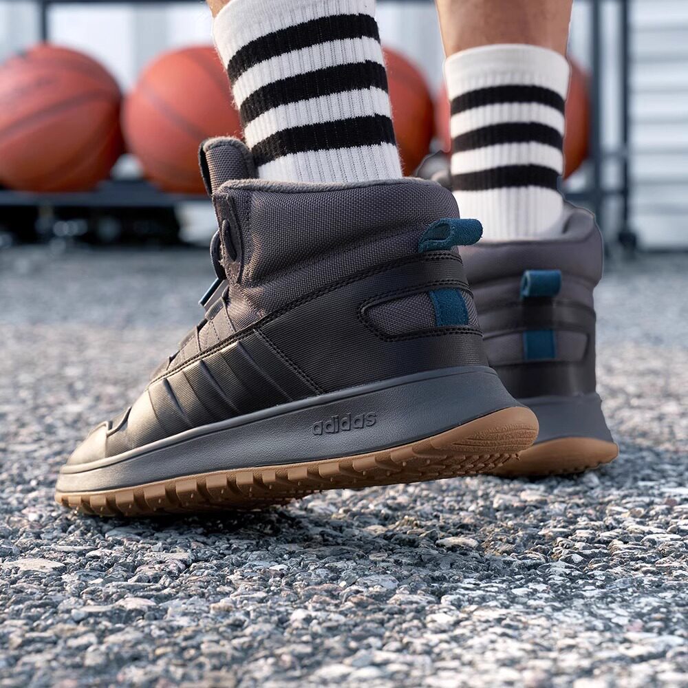 正品Adidas阿迪达斯男鞋爆款秋冬加绒保暖中高帮休闲复古运动鞋潮