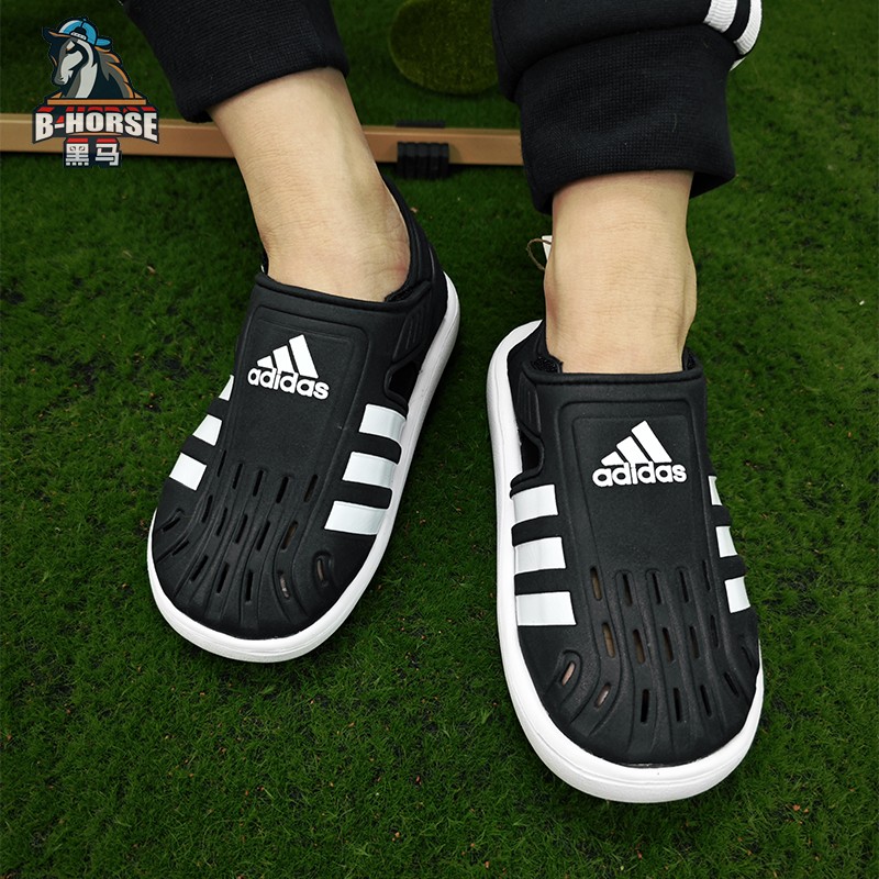 Adidas阿迪达斯童鞋2024夏季新款魔术贴包头休闲运动凉鞋GW0391 童鞋/婴儿鞋/亲子鞋 凉鞋 原图主图