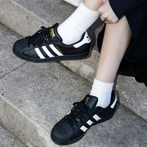 阿迪达斯男运动休闲鞋小白鞋正品