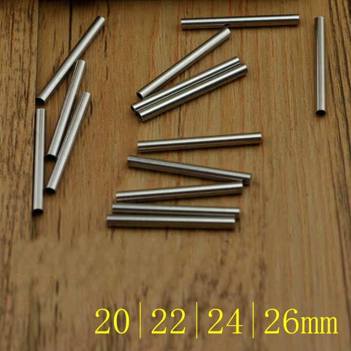 胖大海表钢管 不锈钢 皮带生耳管 通管空管 20|22|24|26mm 小沛