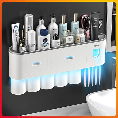 牙刷置物架挂墙式刷牙漱口杯套装